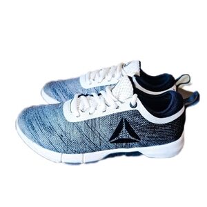 Reebok Speed Her TR Gray Black Training Shoes Low Top Lace Up Womens‎ Size 5.5